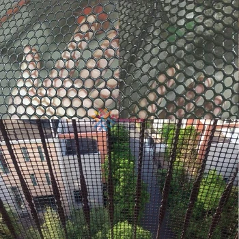 Aukštos Kokybės Juodos 50 cm*5m Balkono Katė Net Namų Plastikinis Tinklelis 0.8 cm Windows Grynasis Vaikų Saugos Anti-Kritimo Laiptais Apsaugoti Užskaitos