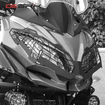 DESRIK priekinio Žibinto Dangtelis priekinis žibintas Apsaugos Dangtelio apsauga Kawasaki VERSYS 650 VERSYS650 2011 - 2018 2019 Motociklo Priedai