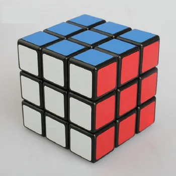 Klasikinis Žaislai Cube3x3x3 PVC Lipdukas Bloko Įspūdį Greitis Kubo Spalvinga Mokymosi ir Švietimo Įspūdį Cubo Magico Žaislai