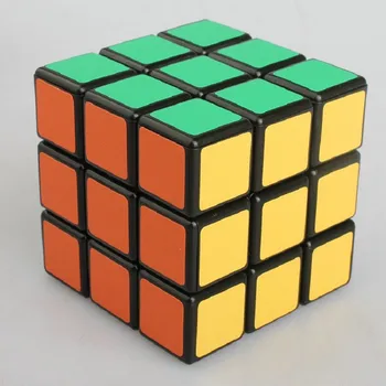 Klasikinis Žaislai Cube3x3x3 PVC Lipdukas Bloko Įspūdį Greitis Kubo Spalvinga Mokymosi ir Švietimo Įspūdį Cubo Magico Žaislai