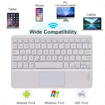TouchPad Klaviatūra Atveju, Huawei MatePad T 10s Atveju T10s AGS3-L09 AGS3-W09 3.0 