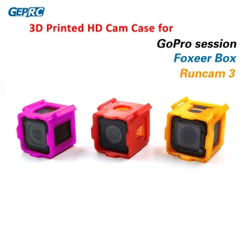 GEPRC 3D Atspausdintas TPU Fixed Mount Turėtojas Runcam 3/Foxeer Box / Gopro Sesijos HD Veiksmo Kamera FPV Lenktynių 