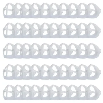 50PCS 3D Nagų Kaukė Paramos Kvėpavimo Padėti Padėti Kaukė Vidinės Pagalvėlės Laikiklis Daugkartinio naudojimo Kaukė Turėtojas Kaukė Skliaustuose mascarillas F922