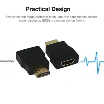 HDMI Surge Protector, Mini Nešiojamieji Surge Protector, Apšvietimas, Apsauga, Kompiuterių