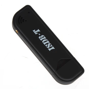 Aukštos Kokybės Juoda Mini ISDB-T Skaitmeninė TELEVIZIJA-Stick Vaizdo įrašymas USB TV Imtuvas +Nuotolinio Valdymo Papildomų Galinga Antena
