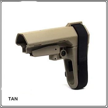 Lauko Sporto CS Žaidimų Įranga Taktinis nailono Akcijų Žaislų Ginklą atnaujinta reikmenys M4 HK416 gelio kamuolys Žaislinių ginklų Dalys