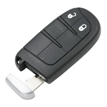 Naujas Keyless Smart Nuotolinio Klavišą Atveju Dodge Kelionės 2011-M. 2 Mygtukai +Peilis klavišą lukšto pakabuku, skirtas Chrysler