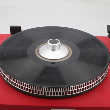 1pcs Audiocrast 130S anglies pluošto, aliuminio lydinio LP Vinilo Grotuvų Metalo Disko Stabilizatorius Įrašyti Svoris/Apkabos, HiFi
