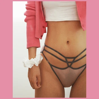 Moterų Sexy String Kelnės Sklandžiai Komfortą Panty Sexi Panele Slydimo Trumpikės Dirželius Moterų Klubą Artimieji moteriškas apatinis Trikotažas, Apatiniai drabužiai