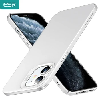 ESR 2020 Atveju iPhone 12 Pro Max Lengvas Sunku, PC Atveju-Ultra Plonas Matte Slim Skysčio Apsauginė iPhone 12 Mini Dangtis