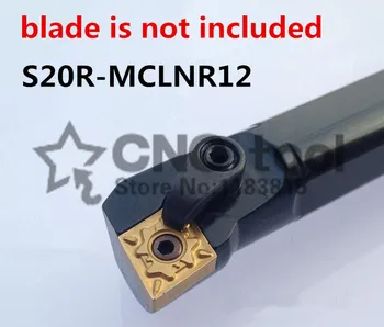 S20R-MCLNR12/S20R-MCLNL12 20mm Staklės, Pjovimo Įrankiai CNC Tekinimo Įrankis, Tekinimo Staklės, Vidaus Metalo Gręžimo Baras Tipo MCLNR/L