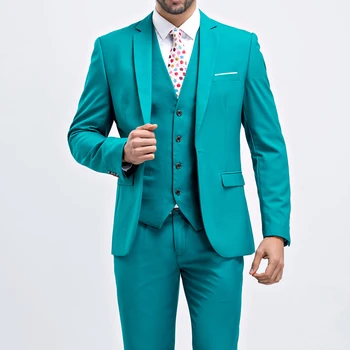 (Švarkas + kelnės + liemenė) 2019 high-end pasirinktinių verslo prom Vyrų kostiumas kostiumas vyrų atsitiktinis vestuvių Smokingas, suknelė vyriški 3 dalių kostiumą