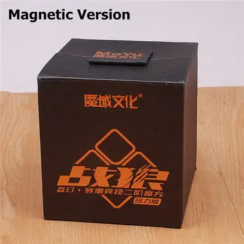 Moyu senhuan 2x2x2 magnetinio magic cube profesinės įspūdį magnetai greitis kubas 2 2 Kišenėje stickerless kubo zhanlang