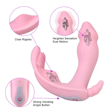 IKOKY Klitorio Stimuliatorius G-spot Moterų Masturbator Erotinis Sekso Žaislai Moterims, Belaidis Nuotolinio Nešiojami Vibratorius