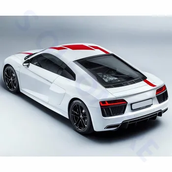 Audi R8 Automobilio Kapoto Uodega Stogo Visą Lipduko Kėbulo Dekoro Lipdukai Automobilio Originalus Individualų Decal Sporto Stilius