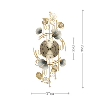 Meno Nordic Stiliaus Sieninis Laikrodis Modernus Minimalistinis gyvenamojo Kambario Sienos Laikrodis Išjungti Kvarco Reloj De Sumalti Modernaus Dizaino Sieninis Laikrodis DD60WC