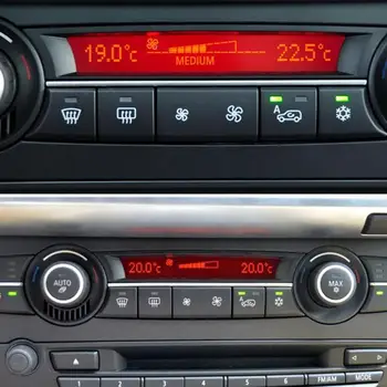 A/C, Šildytuvas, Klimato Oro Kondicionierius Control Panel Ventiliatoriaus Greičio Mygtukas Dangtelis BMW X5 E70 