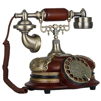 Heavey Antikvariniai Telefono Corded Senosios Mados Darbalaukio Telefonai Klasikinių Senovinių Fiksuotojo Ryšio Telefono Retro Telefonai Dovanų