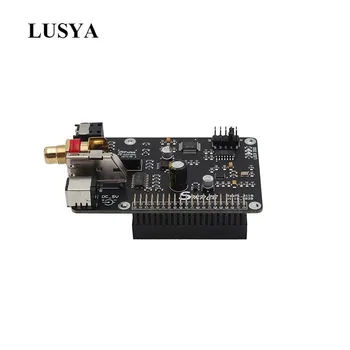 Lusya Aviečių pi AK4118 Bendraašius HIFI Garso plokštė I2S DSD Skaitmeninio Transliavimo 32BIT PCM384 DSD128 G5-001