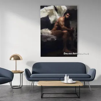 Drobė Homoseksualų Nukrito Nuotraukas, Namų Dekoravimas Paveikslų, Plakatų HD Spaudinių Sienos Meno Modulinės Kambarį Įrėminti