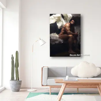 Drobė Homoseksualų Nukrito Nuotraukas, Namų Dekoravimas Paveikslų, Plakatų HD Spaudinių Sienos Meno Modulinės Kambarį Įrėminti