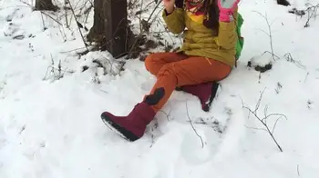 Žiemos Moteriškų Šilumos Neperšlampami Sniego Batai Lauko Alpinizmas, Slidinėjimas Jojimo Tirštėti Vilnos Šiltas Neleidžiančioms Slysti Lengvas Medvilnės Batai