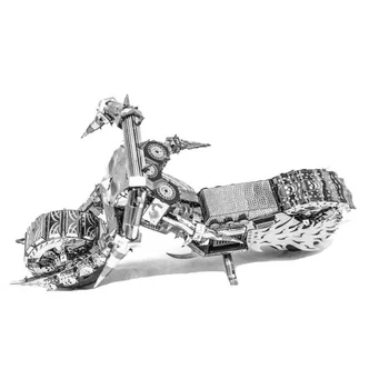 3D Metalų Nano Įspūdį Dvasios Geležies Ride Motociklas MB185 Pastatas 