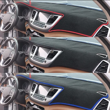 Volkswagen jetta 2013 2016-2019 Dešinėje pusėje prietaisų Skydelio Dangtelį Automobilių Lipdukai Brūkšnys Kilimėlis, kiliminė danga, Interjero Priedai