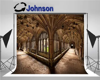 Lacock Vienuolynais Prieškambario Skiltyje Hogvartso foto fonas Aukštos kokybės Kompiuteris spausdinti sienos fone
