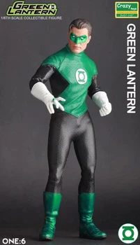Crazy Žaislai, 1:6, Green Lantern Variantas PVC Veiksmų Skaičius, Paralaksas Hal Kintamasis, Kolekcines, Modelis Žaislai Brinquedos