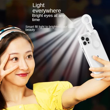 IPhone 12 Pro Nešiojamų Selfie Šviesos Telefono dėklas skirtas iPhone 12 11 Pro Max 12 Mini 