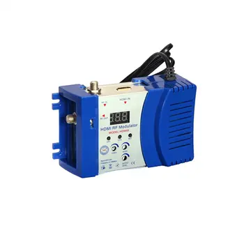 HDM68 Moduliatorius Skaitmeniniu RF HDMI suderinamus Moduliatorius AV RF Konverteris VHF UHF PAL/NTSC Standarto Nešiojamų Moduliatorius AS Mėlyna