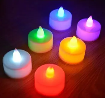 Led Žvakės Flameless LED Žvakės Elektroninė Žvakė Arbatos Šviesos Vestuves Apdaila