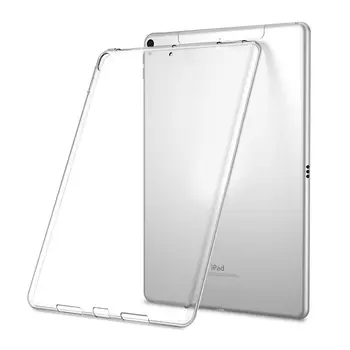 Silicon Case For iPad 9.7 2017 2018 Mini 1 2 3 4 Aiškus, Skaidrus Atveju Minkštos TPU Galinį Dangtelį Case For iPad 2 3 4 5 6 1 2 Oro