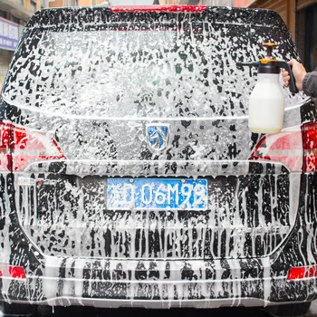 1 - 2L automobilių plovimo putų purkštuvas purškimo antgalis auto slėgio /putų purkštuvas auto purkštuvas plastikinių buitinių langą putų laistytuvas