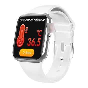Temperatūros Ekranas Apyrankę 1.54 colių Didelis Ekranas W98 Smart Watch Naujas Mados daugiafunkcinio Sporto Apyrankę SmartWatch