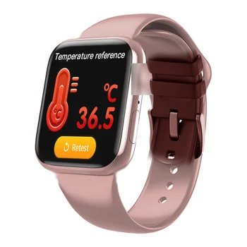 Temperatūros Ekranas Apyrankę 1.54 colių Didelis Ekranas W98 Smart Watch Naujas Mados daugiafunkcinio Sporto Apyrankę SmartWatch