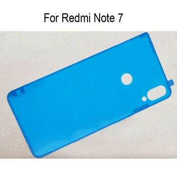 2 VNT Pakeisti Xiaomi Redmi 7 Pastaba Galinio Stiklo dangtelis klijuojamas Lipdukas Lipdukų klijavimas baterijos dangtelis durys būsto RedmiNote7