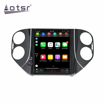 VOLKSWAGEN Tiguan 2010-2016 Android 9.0 PX6 automobilių grotuvas GPS multimedijos Auto Radijo car navigator stereo imtuvas Galvos vienetas ips