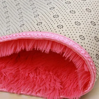 Nemokamas pristatymas kambarį kavos staliukas mat miegamojo lovos antklodė anti-slip kilimas jogos pagalvėlė Šiuolaikinės storas ilgas šilko plaukų kilimas