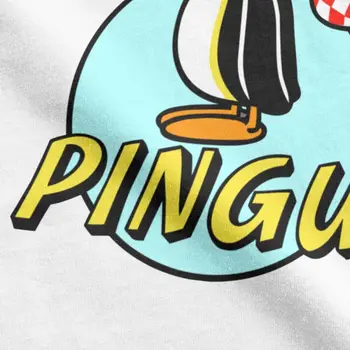 Naujausias Dizaino Marškinėlius Pingvinas RIEŠUTŲ Pingu T Shirts Serija Animacinių filmų Meme Juokingas 100 Priemoka Medvilnės Palaidinukė Didmeninės