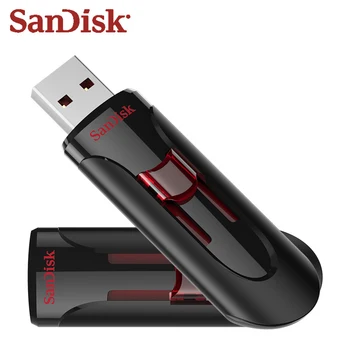 SanDisk CZ600 USB Flash Drive USB 3.0 Pendrive 16GB 32GB 128GB 256 GB USB Flash Drive Stick pendrive iki 130 MB U Disko Pen Ratai