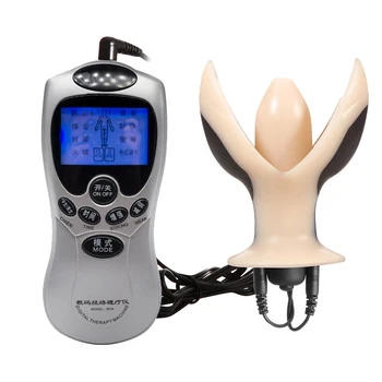 Nuotolinio Valdymo Butt Plug E-stim Prostatos Massager Elektros Smūgio Analinis Kamuolys Dešimtis Vibratorius Analinio Sekso Žaislai