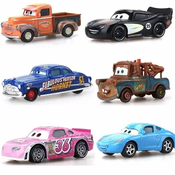Disney Pixar Cars 2 Lightning Mcqueen Mater Jackson Audra Ramirez 1:55 Diecast Transporto Priemonės Metalo Lydinio Berniukas Vaikas Žaislų, Dovanų Oyuncak