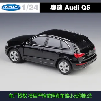 Welly 1:24 Audi Q5 VISUREIGIS lydinio automobilio modelį Diecasts & Žaislas Transporto priemonių, Rinkti dovanas Ne nuotolinio valdymo tipas transporto žaislas