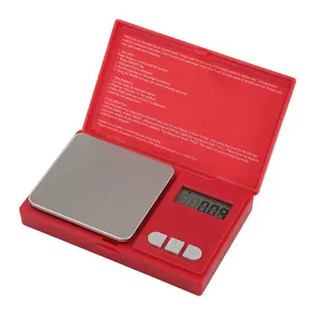 Nešiojamų Papuošalų Kišenėje Masto Skaitmeninės Elektronikos Masto su LCD Apšvietimas Papuošalai G Svorio 500g/0,1 g 100g/0.01 g