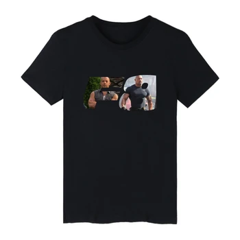Medvilnės Paul Walker Marškinėliai Vakarų Pakrantėje, Smulkintuvai, Spausdinimo Vyrai Moterys trumpomis Rankovėmis T-shirt Vasaros Paprastumo Harajuku Paul Walker Viršūnės