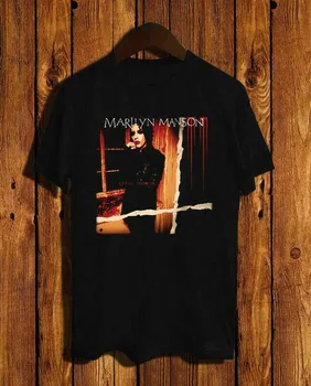 Naujas Marilyn Manson Albumas Marškinėliai Tee Dydis S M L Xl 2Xl 3Xl Jav Dydis Em31 Harajuku Tee Marškinėliai