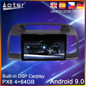 Android 9.0 64G PX6 Automobilio DVD grotuvas GPS Navigacija Toyota Camry 5 2001-2006 Automobilį Auto Radijas Stereo Multimedia Player HeadUnit