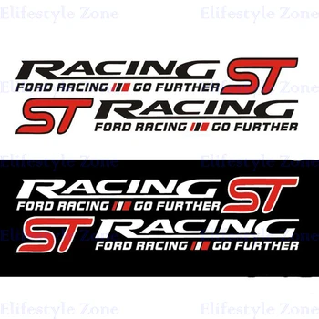 20 x Naujas Stiliaus Lenktynių, ST Sporto Lipdukai Automobilio Viso Kūno Lipdukai Ford Focus MK2 MK3 Fiesta